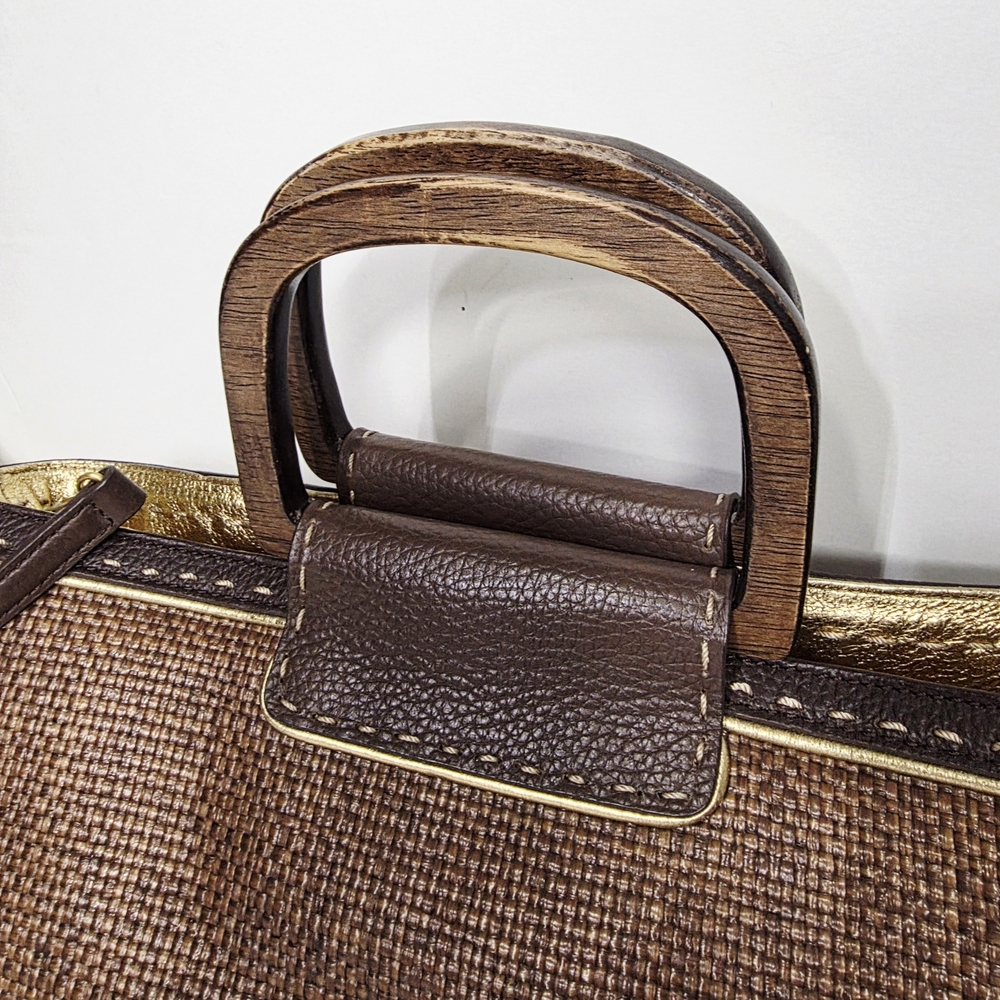 Sigrid Olsen Textured Brown Crossbody Bag - Picture 5 of 8